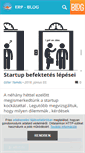 Mobile Screenshot of erp-blog.blog.hu