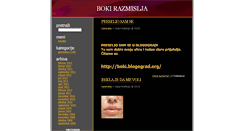 Desktop Screenshot of bokikojic.blog.rs