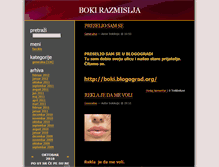 Tablet Screenshot of bokikojic.blog.rs