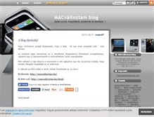 Tablet Screenshot of macvaltoztam.blog.hu
