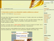Tablet Screenshot of knihovnalednice.blog.cz