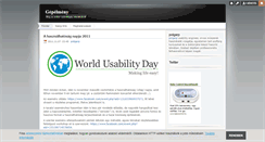 Desktop Screenshot of gepelmeny.blog.hu