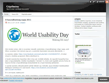Tablet Screenshot of gepelmeny.blog.hu