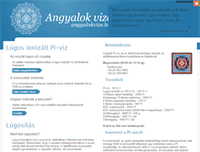 Tablet Screenshot of angyalokvize.blog.hu