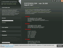 Tablet Screenshot of fizetesem.blog.hu