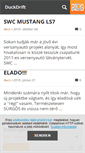 Mobile Screenshot of duckdrift.blog.hu