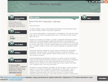 Tablet Screenshot of masonmurray.blog.hu