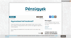 Desktop Screenshot of hiteltanacsadas.blog.hu