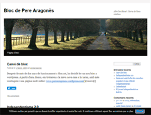 Tablet Screenshot of perearagones.blog.cat