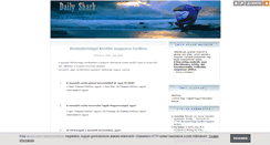 Desktop Screenshot of dailyshark.blog.hu