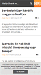Mobile Screenshot of dailyshark.blog.hu