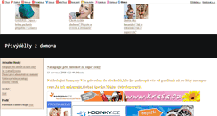 Desktop Screenshot of privydelky-doma.blog.cz