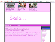 Tablet Screenshot of pisemky.blog.cz