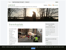 Tablet Screenshot of comunic.blog.cat