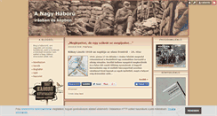 Desktop Screenshot of nagyhaboru.blog.hu