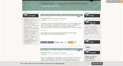 Desktop Screenshot of allasvarazs.blog.hu