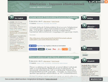 Tablet Screenshot of allasvarazs.blog.hu