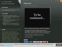 Tablet Screenshot of hortitenyek.blog.hu
