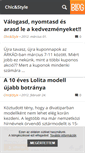 Mobile Screenshot of chic-and-style.blog.hu