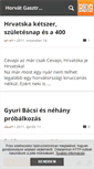 Mobile Screenshot of csevapcsicsi.blog.hu