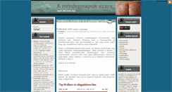 Desktop Screenshot of globalszar.blog.hu