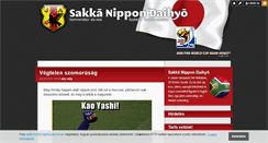 Desktop Screenshot of nippon.blog.hu