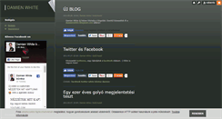 Desktop Screenshot of damienwhite.blog.hu