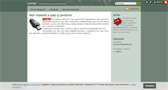 Desktop Screenshot of lamer.blog.hu