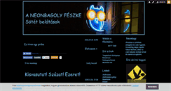 Desktop Screenshot of neonbagi.blog.hu