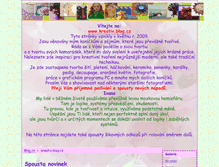 Tablet Screenshot of kreativ.blog.cz