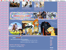 Tablet Screenshot of horselandweb.blog.cz