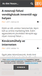 Mobile Screenshot of noszvaj.blog.hu