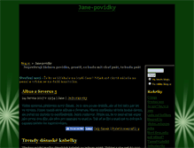 Tablet Screenshot of jane-povidky.blog.cz