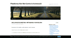 Desktop Screenshot of airenet.contralaincineracio.blog.cat