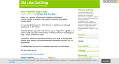 Desktop Screenshot of oldlakegolf.blog.hu