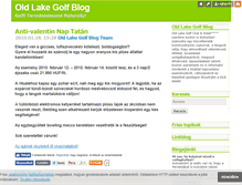 Tablet Screenshot of oldlakegolf.blog.hu