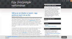 Desktop Screenshot of citoyenxxi.blog.hu