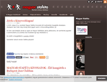 Tablet Screenshot of literastafeta.blog.hu