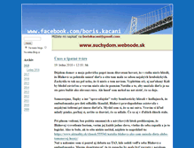 Tablet Screenshot of boriskacani.blog.cz