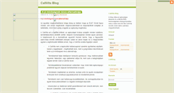 Desktop Screenshot of calivita.blog.hu