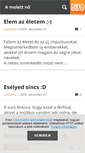 Mobile Screenshot of molett.blog.hu