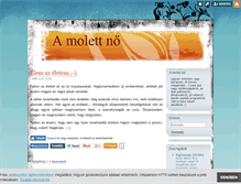 Tablet Screenshot of molett.blog.hu