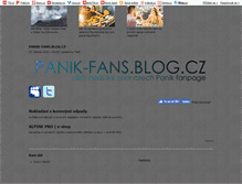 Tablet Screenshot of panik-czech.blog.cz