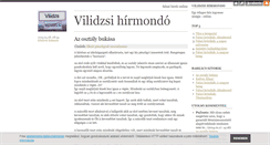 Desktop Screenshot of faluujsag.blog.hu