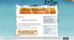 Desktop Screenshot of kreativanyu.blog.hu