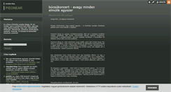 Desktop Screenshot of pieonear.blog.hu