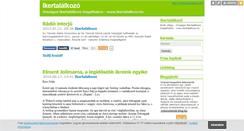 Desktop Screenshot of ikertalalkozo.blog.hu