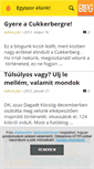 Mobile Screenshot of egyszerelunk.blog.hu