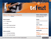 Tablet Screenshot of belfeszt.blog.hu