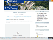 Tablet Screenshot of dnsnap.blog.hu